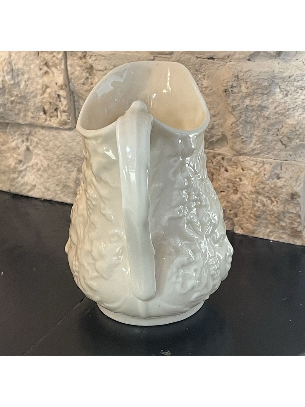 Vintage Belleek - Bacchus Creamer 4 3/4" - Picture 4 of 8